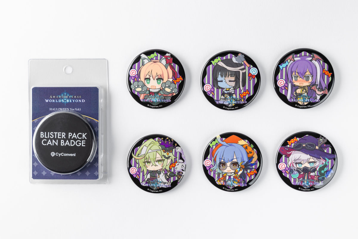 Shadowverse: Worlds Beyond ブリスター缶バッジ HALLOWEEN Ver. Vol.1