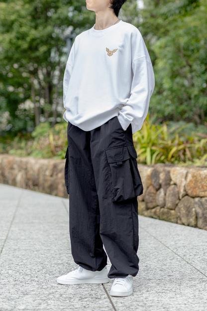 【CyConveni STYLE】 クルーネックスウェット「ルリア」