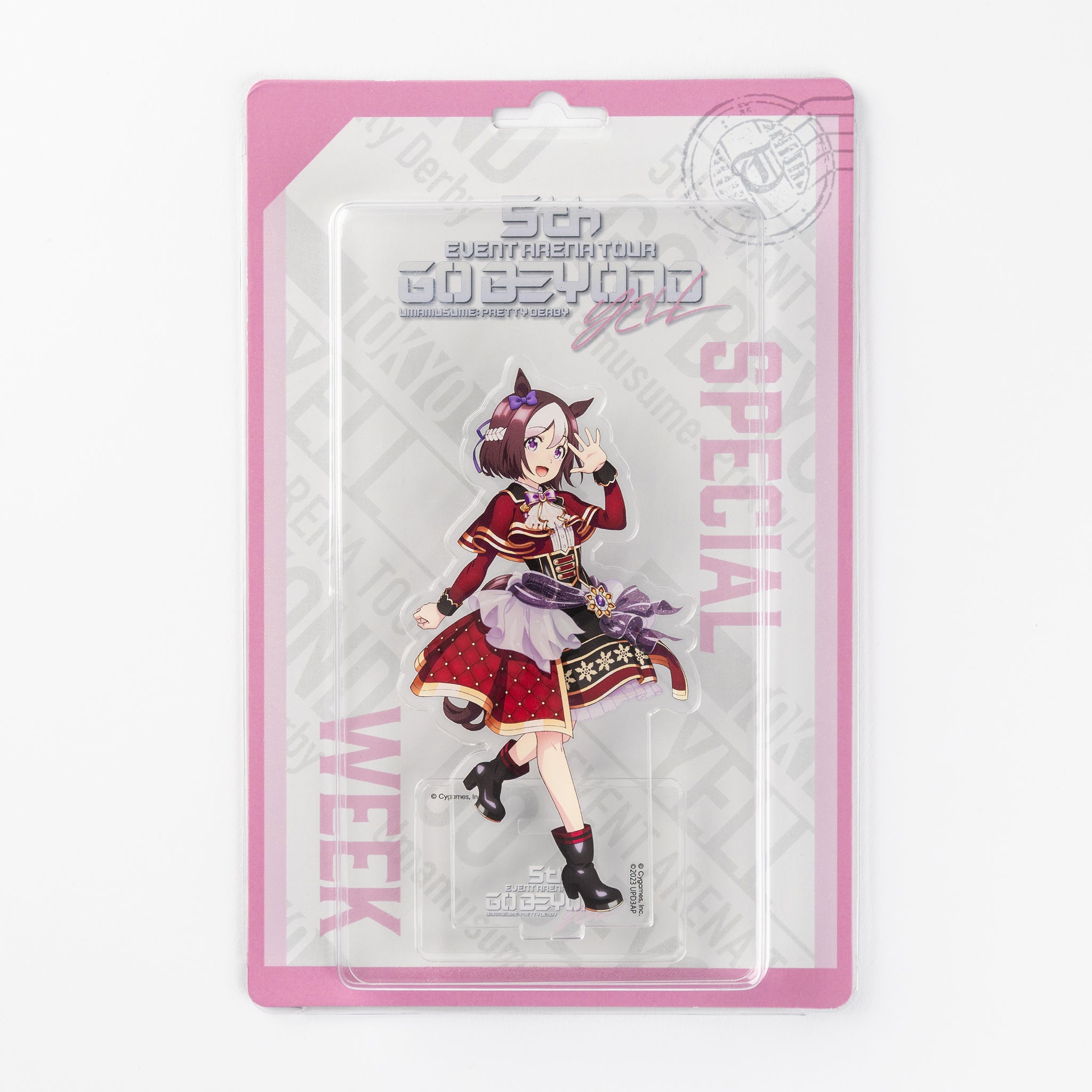 ウマ娘 プリティーダービー スペシャルウィーク アクリルスタンド ウマ娘 ブリスターアクリルスタンド 「スペシャルウィーク」Notes of