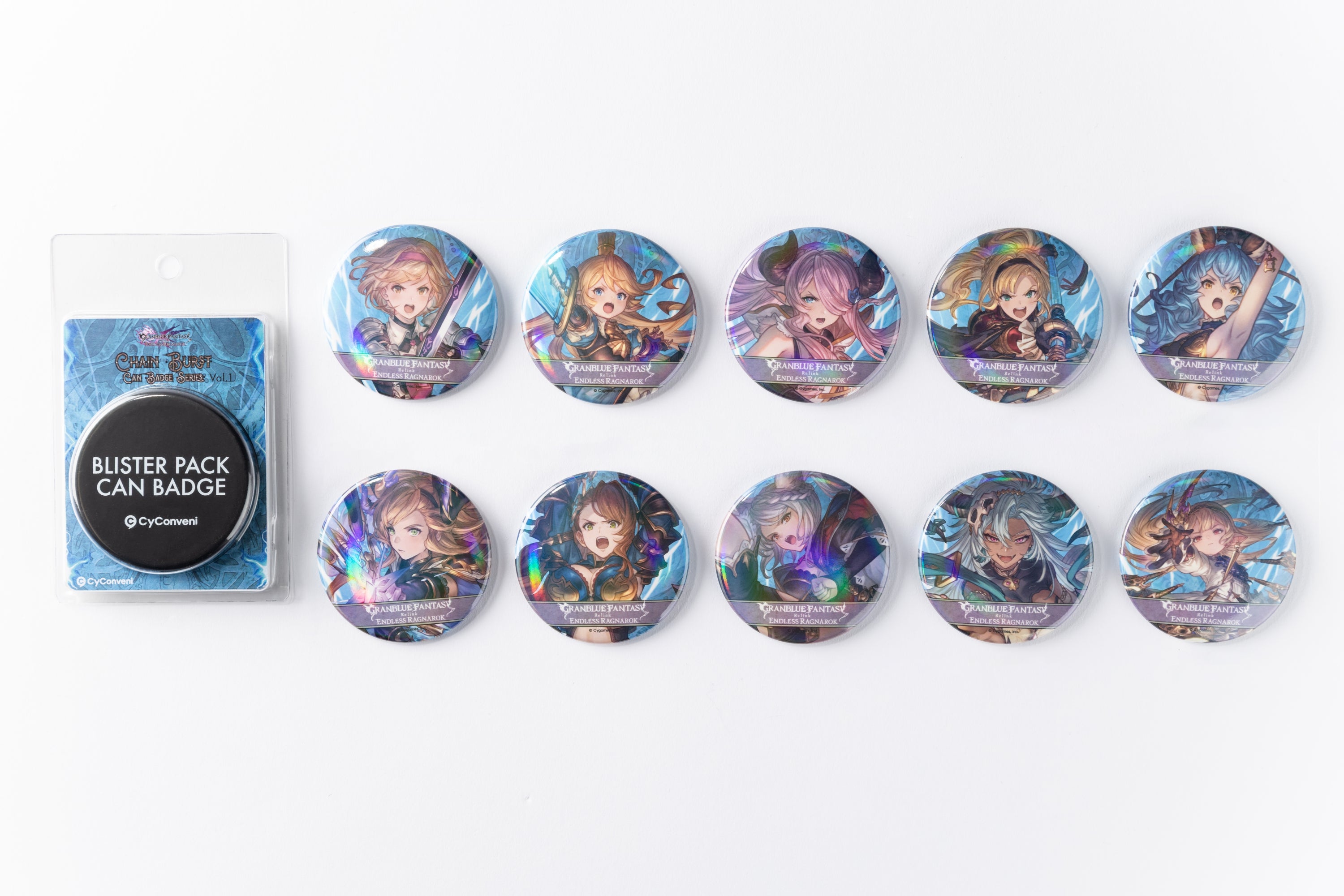 GRANBLUE FANTASY: Relink - Endless Ragnarok ブリスター缶バッジ Vol